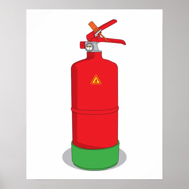 Poster Où est le feu ? (Devant)