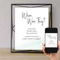 Où Étaient-Ils Fête des mariées Jeu Lave Verte