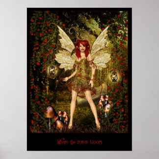 Poster Où fleurissent les roses