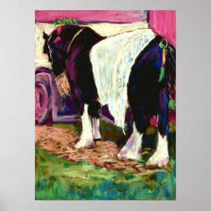 Poster ou imprimer : Peinture Pastel souple