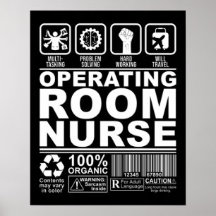 Poster OU Infirmière