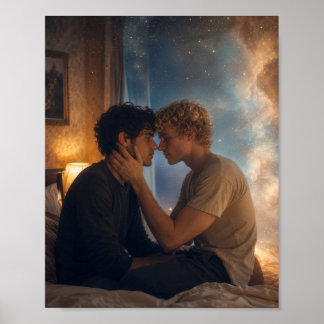 Poster Où les murs se dissolvent | Projet d'art gay