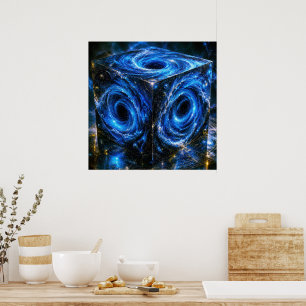 Poster Où les univers se replient sur eux-mêmes - Portrai