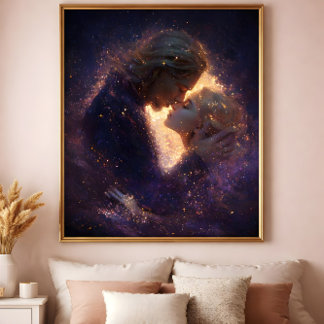 Poster Où notre lumière rencontre les étoiles