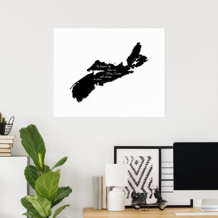 Poster Où que ce soit - La Nouvelle-Écosse sera toujours 
