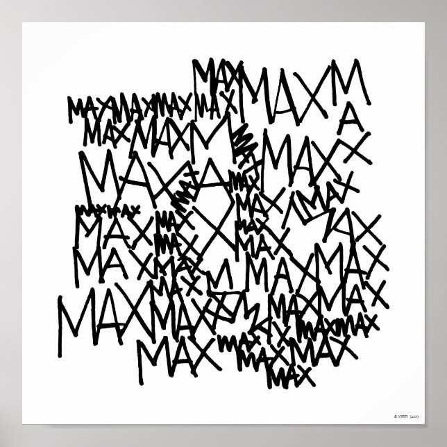 Poster Où sont les choses sauvages | Max répété (Devant)