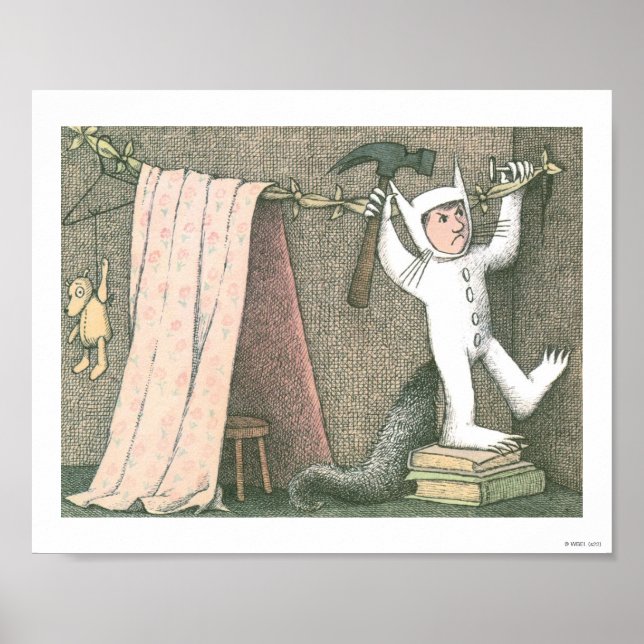 Poster Où Sont Les Choses Sauvages | Scène 1 (Devant)