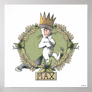 Poster Où sont les monstres ?   Badge de Max