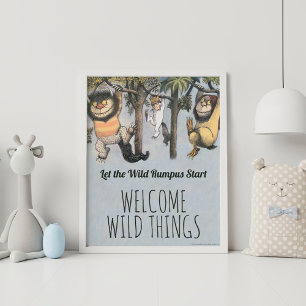 Poster Où sont les monstres ? - Bienvenue pour l'annivers