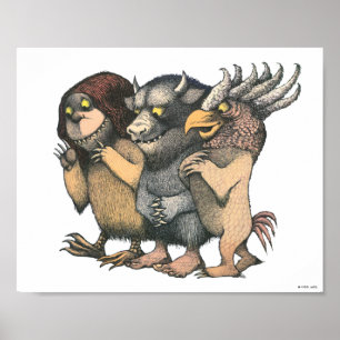 Poster Où sont les monstres   Créatures