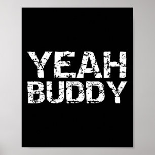 Poster Ouais Buddy Funny Exercice Dit Gym Entraînement Ci