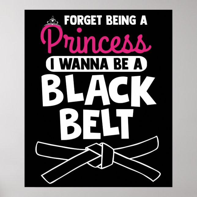 Poster Oubliez D'Être Une Princesse Je Veux Un MIXED MART (Devant)
