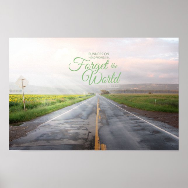 Poster Oubliez le monde (Devant)