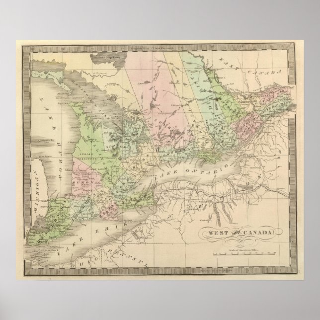 Poster Ouest du Canada (Devant)