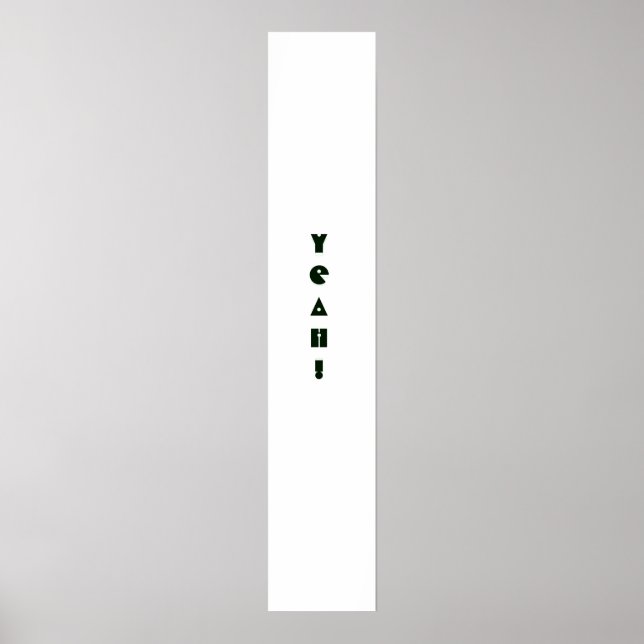 Poster Oui ! (Devant)