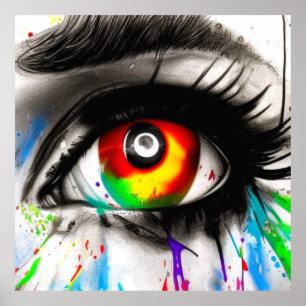 Poster OUI ! Image frappante.