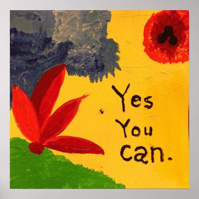 Poster Oui Vous pouvez inspirer l'affiche (Devant)