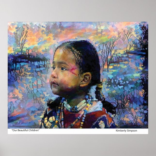 Poster Our Beautiful Children (Devant)