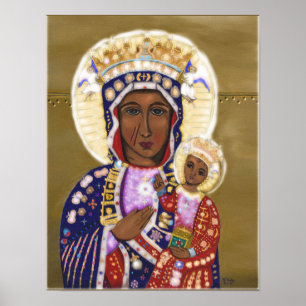 Poster Our Lady of Czestochowa