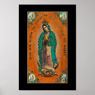 POSTER OUR LADY OF GUADALUPE