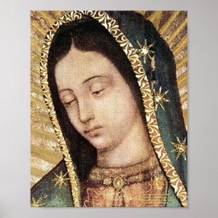 Poster Our Lady Of Guadalupe Portrait