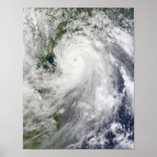 Poster Ouragan Chanthu