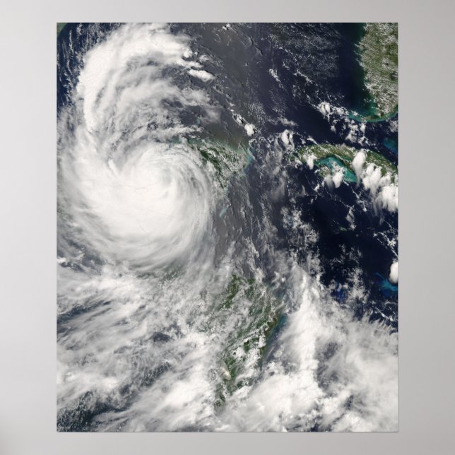 Poster Ouragan Dean (Devant)