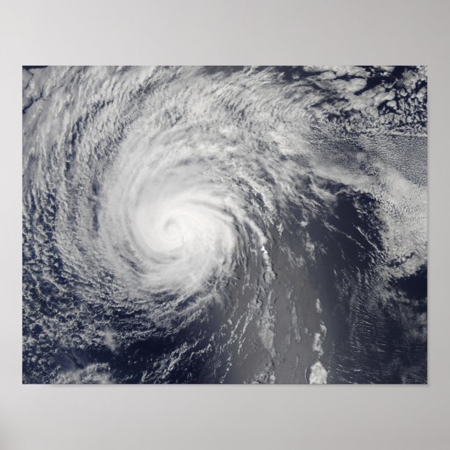 Poster Ouragan Felicia (Devant)