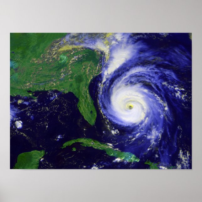 Poster Ouragan Fran (Devant)