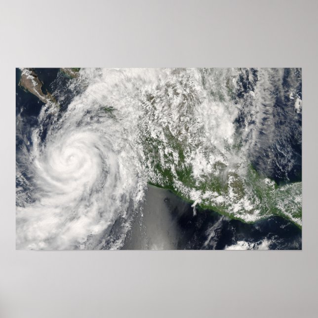 Poster Ouragan Henriette (Devant)
