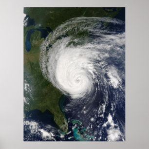 Poster Ouragan Isabel 29x38