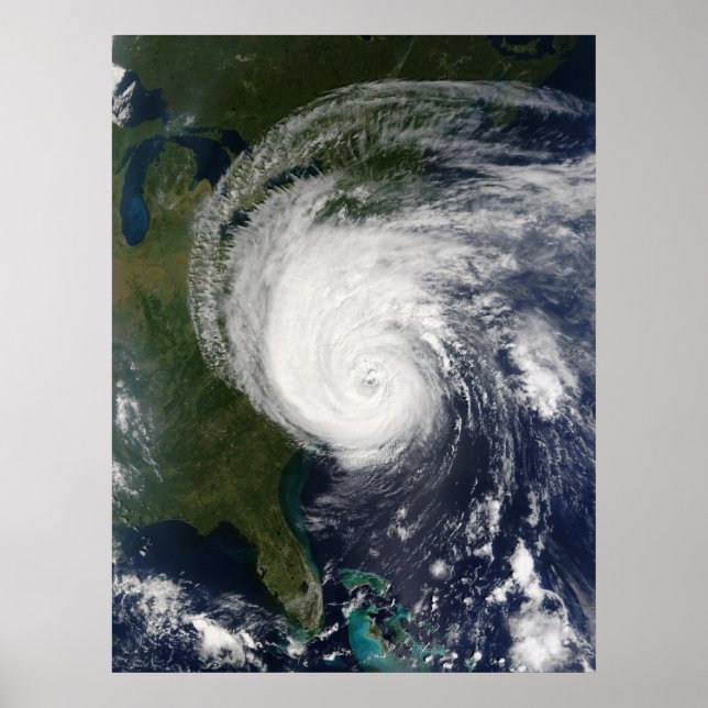 Poster Ouragan Isabel 29x38 (Devant)