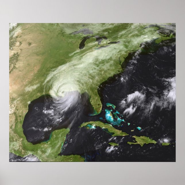 Poster Ouragan Katrina (Devant)