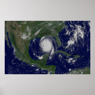 Poster Ouragan Katrina