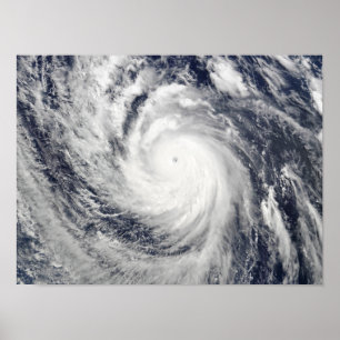 Poster Ouragan superbe Lupit