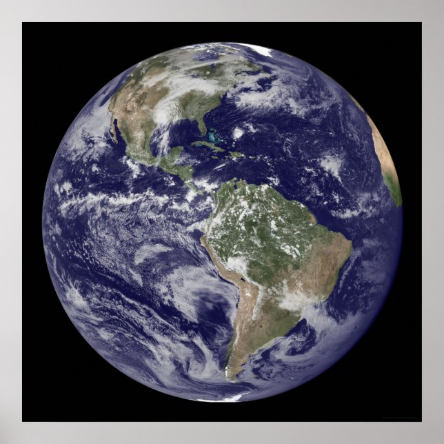 Poster Ouragan Terre Ike 52x52 (40x40) (Devant)