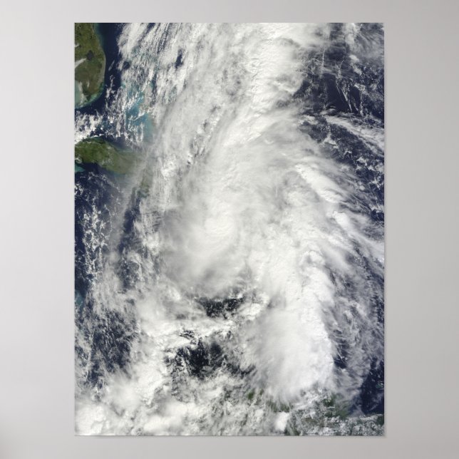 Poster Ouragan Tomas (Devant)