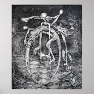 POSTER OUROBOROS MOTION PERPÉTUELLE MACHINE