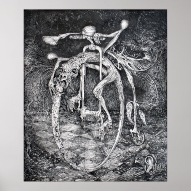 POSTER OUROBOROS MOTION PERPÉTUELLE MACHINE (Devant)