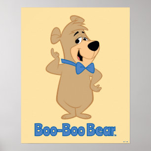 Poster Ours Boo-Boo Précocieux