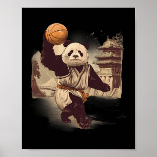 Poster Ours d'esquisse Temple d'oeuvre Dessin