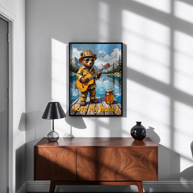 Poster Ours d'harmonie de miel (Créateur téléchargé)