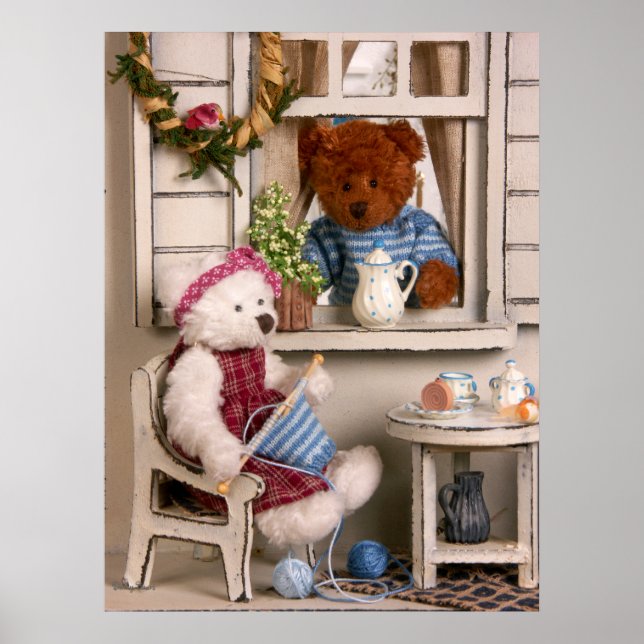Poster Ours Dinky : Vie de campagne (Devant)