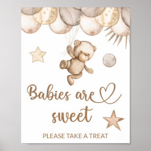 Poster Ours en peluche bébé ours bébé Les bébés sont doux