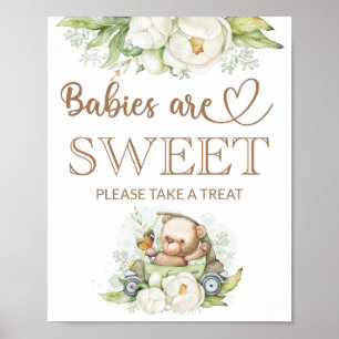 Poster Ours en peluche bébé ours bébé Les bébés sont doux