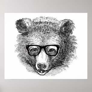 Poster Ours Hipster