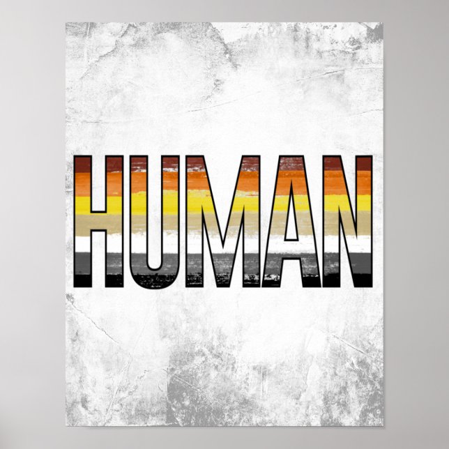 Poster Ours Humain (Devant)