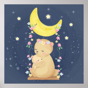 Poster Ours mignons