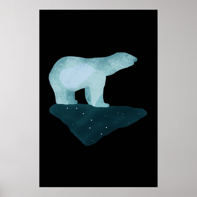 Poster Ours polaire (Devant)