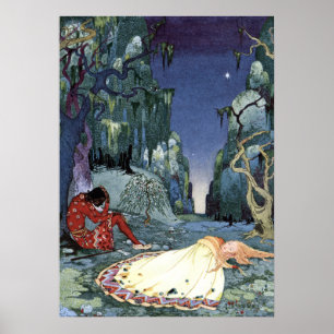 Poster Ourson et Violette par Virginia Frances Sterrett